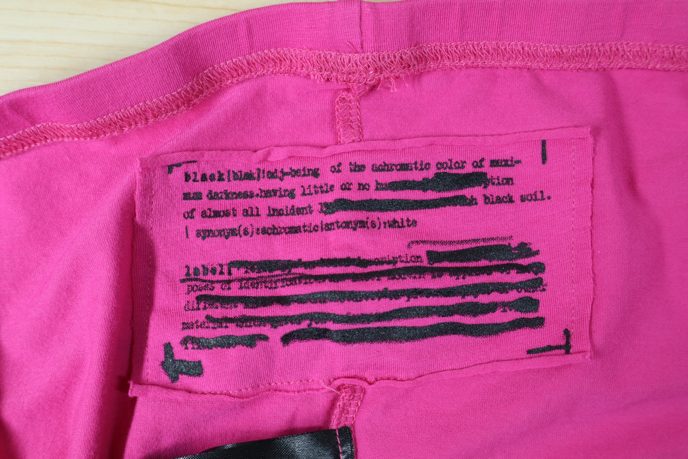 Rundholz Hose Gummibund